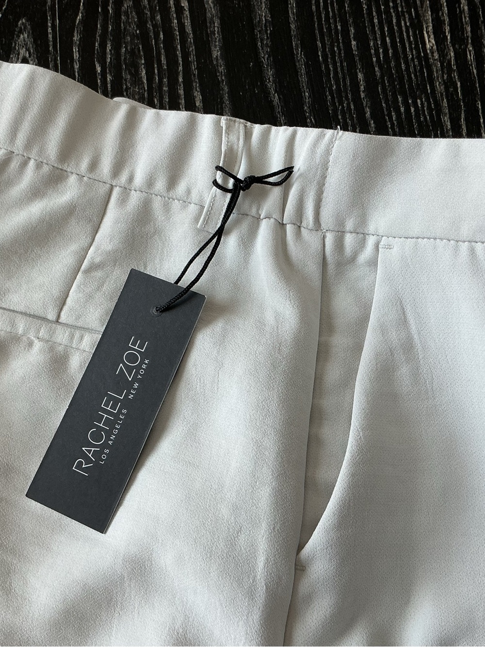 Rachel Zoe Grey Ivory Trousers